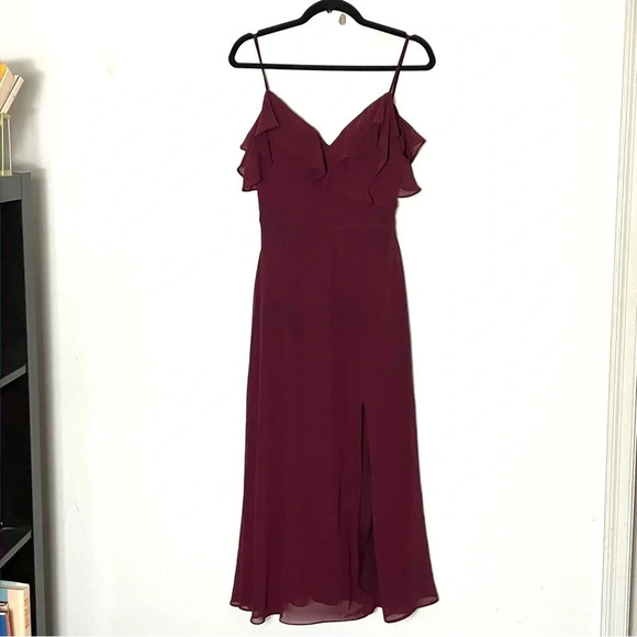 Dear Cleo Layla Dress‎ Sangria 2 - Picture 2 of 7